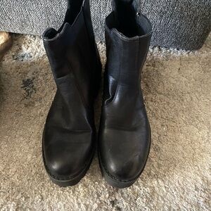 Dirty Laundry Black Combat Boots